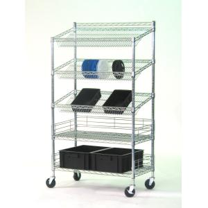 Buy cheap Chrome Mesh 4" Wheel Anti Static ESD Trolley Cart from wholesalers