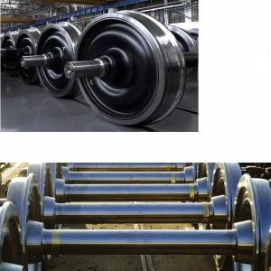 Buy cheap AAR Railway and Driven Steel Crane Wheelset from wholesalers