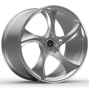 Buy cheap Porsche Boxster 986 1 Piece Forged Wheels Clear Brushed 18x8.5 18x10 from wholesalers