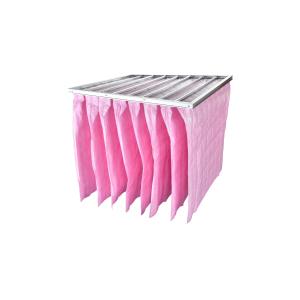 Buy cheap Customized Industrial Nylon Air Filter Bag New Used Coarse Spray Booth Pocket G2 G4 M5 M6 F7 F8 F9 PLC Core Dust Filter from wholesalers