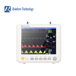 7 Inch Medical Vital Signs Monitor NIBP SPO2 6 Parameters Patient Monitor For