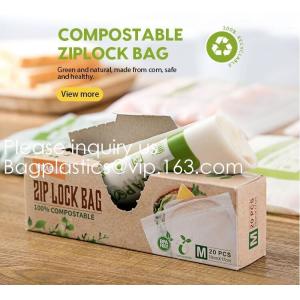 Buy cheap Biodegradable compostable Double Zipper Bag Ldpe Cartoon Zip lockk Bag With Logo, Shoes & clothing, APPAREL from wholesalers