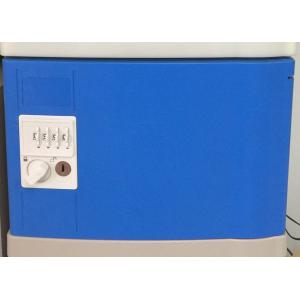 Buy cheap Blue School Lockers 8 Comparts 1 Column , Clover Keyless ABS Plastic Lockers from wholesalers