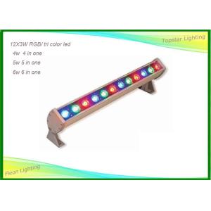 Buy cheap 12pcs Outdoor / Indoor LED Wall Wash Lights Tri Color 24 X 3w for Stage Party from wholesalers