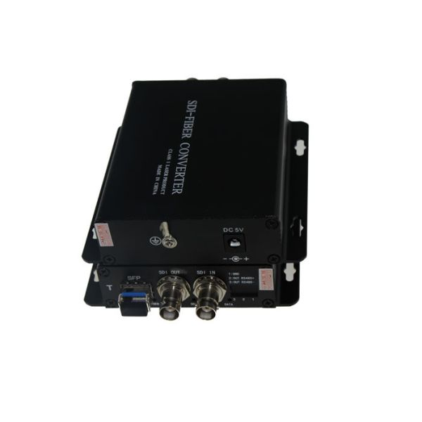 Quality BNC Video To Fiber Converter , HD SDI to fiber optic converter with ST connector for sale