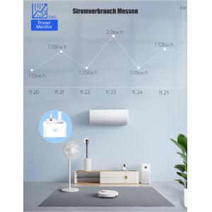 Buy cheap tuya wifi smart socket Remote &Voice control plug with Scheduling and automation functions support Alexa voice control from wholesalers