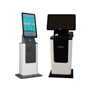 Buy cheap AC/DC Powered Ethernet Check In Kiosk Touchscreen Interface Hotel from wholesalers