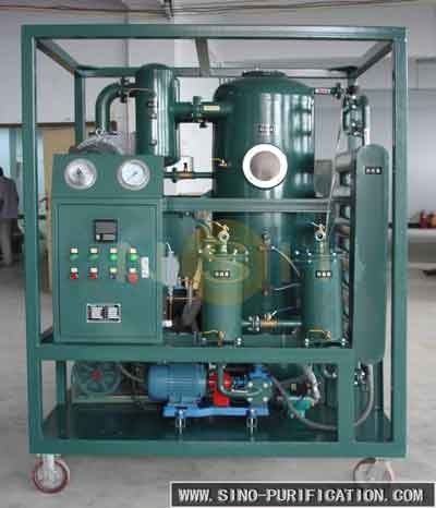 Quality 1800L / H Transformer Oil Filtration Dehydration Plant Double Stage 29kW for sale