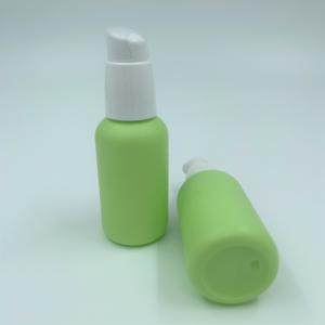 1.5oz 50ml Capacity PET Small Plastic Pump Bottles For Serum Essence