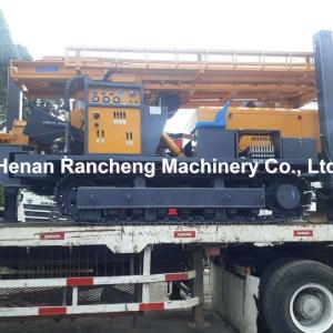 Buy cheap 800m Depth Crawler Pneumatic Water Well Drilling Rig With Air Compressor Or Mud Pump from wholesalers