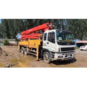 Buy cheap 38m Cylinder Type Used Concrete Pump Putzmeister on Isuzu in Good Condition for Building from wholesalers