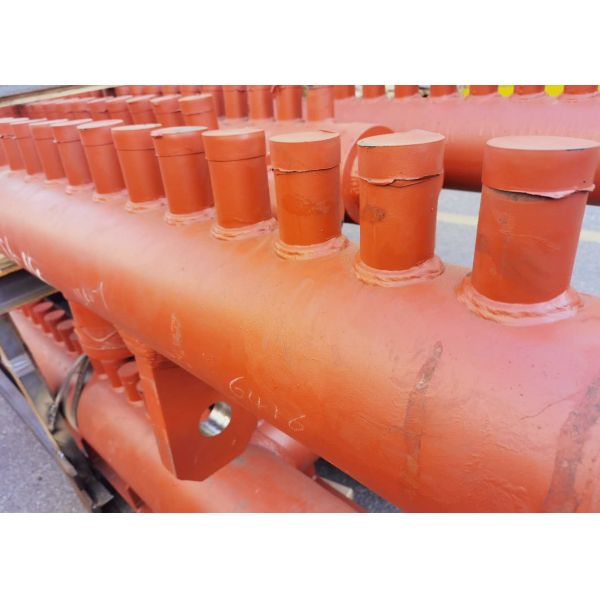 Buy cheap Steam Power Plant Boiler Manifold Header with ISO9001 Certification Boiler Spare Parts from wholesalers
