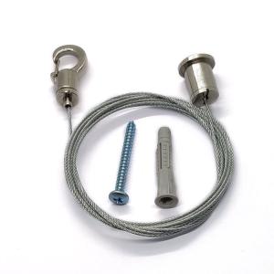 China Adjustable Suspension Cable Kit with Gripper for Lighting Systems on sale