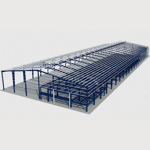 Custom Church Building Steel Structure with Roofing Sandwich Panel / Single