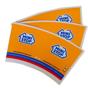 Buy cheap 12oz paper bowl fan with flexo printing and cutting from wholesalers