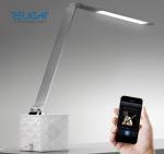 Buy cheap Eye-protected Bluetooth Speaker Foldable Aluminum Alloy 8 W LED Desk Lamp with Touch Dimmable Brightness Long Lifespan from wholesalers