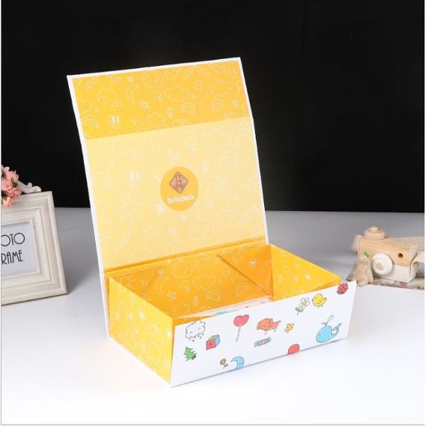 Quality Foldable Recyclable Matt Lamination Cardboard Toy Box for sale