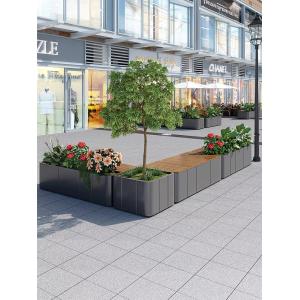 Buy cheap High Rust Resistance large metal flower pots Customizable Shape from wholesalers