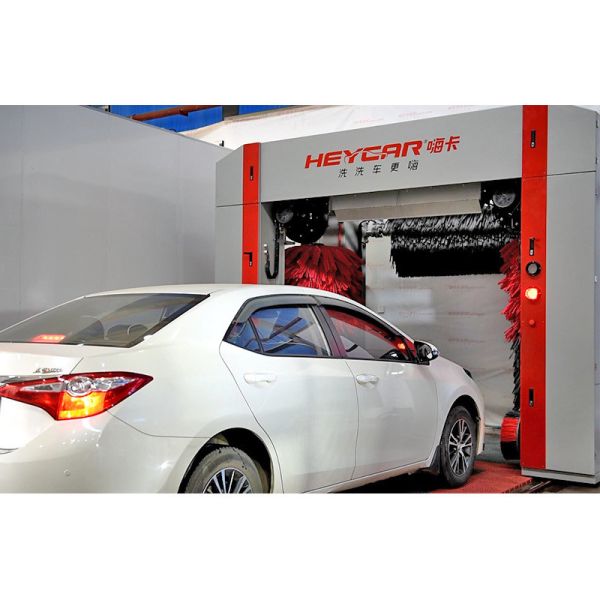Buy cheap Water Spraying System Full Automatic Car Wash Tunnel Machine with Dryer and Drying Brushes 368*230*285cm from wholesalers