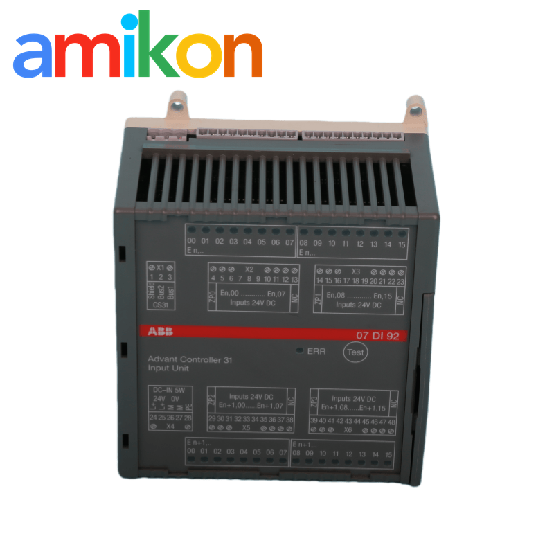 Buy cheap ABB 07DI92 Distributed Digital I/O Device with 24V Primary Voltage 8 Input Channels product