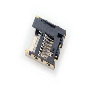 Buy cheap MUP-M615 Push Type 8pin Micro SD Card Connector Holder from wholesalers