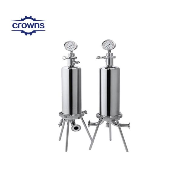 Buy cheap Mirror Polished Multi Cartridge Filter Housing with Max. Temperature of 200°F / 2 Inlet/Outlet from wholesalers