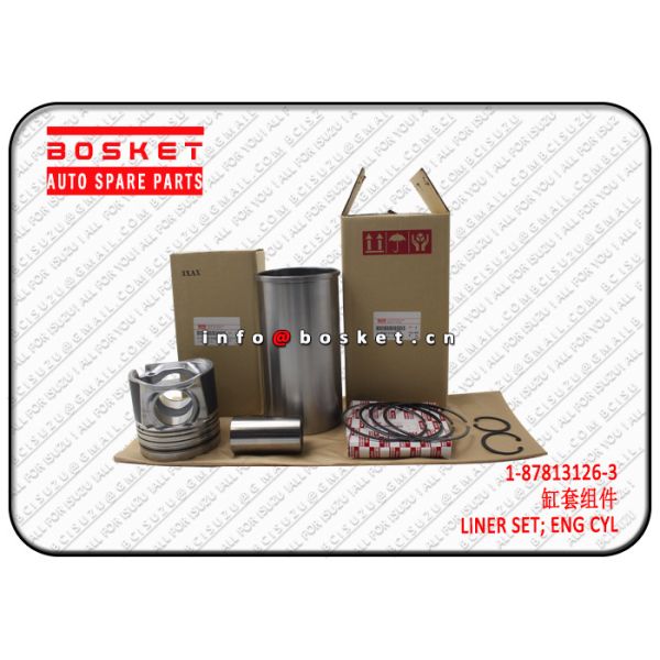 1878131263 1-87813126-3 6UZ1 LV Engine Cylinder Liner Set