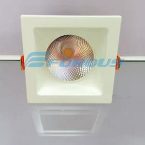 Single head square deep dazzling white LED ceiling 7 w to 18 w neutral light