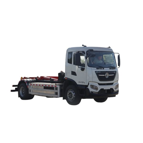 Quality Pure Electric Detachable Garbage Truck with Detachable Hook Arm System Design and Technology for sale