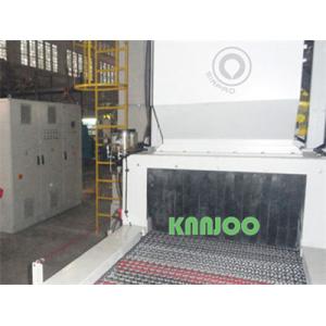 Auto Parts Mesh Belt Passing Shot Blasting Machine Wire Mesh Conveyor Type