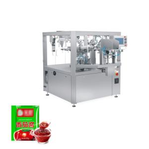 Buy cheap WG210 Automatic Sauce Doypack Premade Pouch Packing Machine SUS304 Material Configuration PLC System from wholesalers