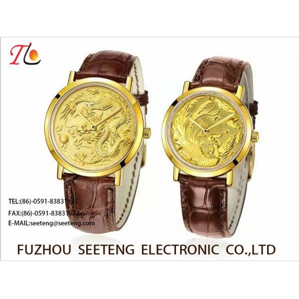Buy cheap WHOLESALE PU STRAP AND ALLOY CASE QUARTZ WATCHES COUPLE WATCH from wholesalers