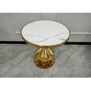 Buy cheap Golden Metal Frame Marble Odm Modern Nesting Coffee Table product