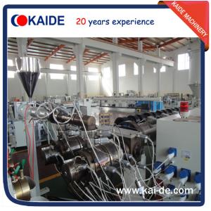 Buy cheap 30m/min PPR/PPRC water pipe extruding equipment KAIDE from wholesalers