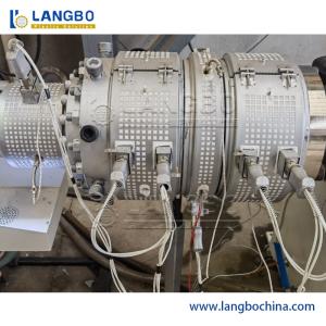 Buy cheap Plastic Machine PVC Water Pipe Making Machines Pipe Extruder with Automatic Control System from wholesalers