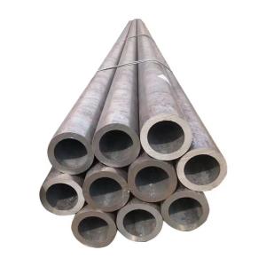 China Hot Rolled Galvanized Black Oil Thick Wall Steel Pipe for ISO9001 Certified S355JR Grade on sale