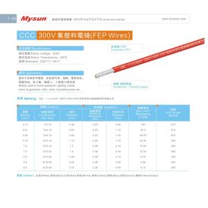 Buy cheap CCC 600v FEP wires 200C 1*4.0mm FT2 black heating home appliance lighting from wholesalers