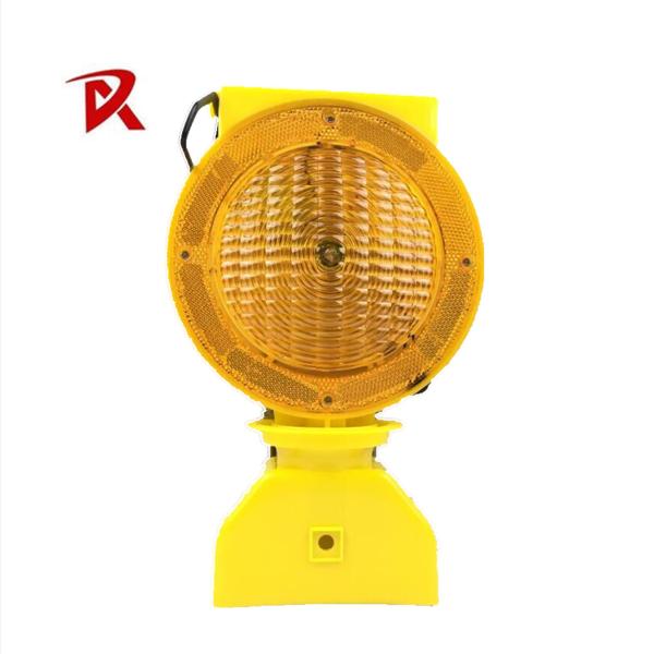 Buy cheap Solar Rechargeable Yellow Amber Traffic Warning Light Long Lifetime and Dia 180mm Size from wholesalers