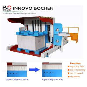 Buy cheap Advanced Pile Turner Machine With Dust Removing And Air Aligning For Printing And Packaging Improvement from wholesalers