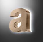Buy cheap Power Coated Led Backlit Sign Led Backlit Letters Customized Colour from wholesalers