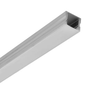 Buy cheap Extrusion Surface Mounted LED Profile Plastic Aluminum 6063 T5 Material from wholesalers