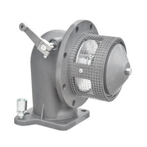 Buy cheap Nitrile Rubber Seal Material 4 inch Manual Emergency Shut-off Valve for Preventing Media Leakage within Aluminum Alloy from wholesalers