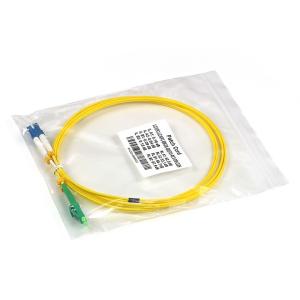 Buy cheap LC UPC To LC APC Duplex Patch Cord SM G657A1 LSZH Yellow Jacket from wholesalers