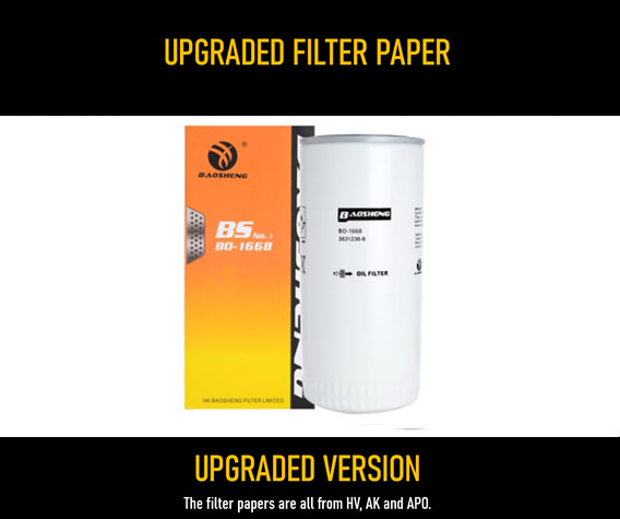 210*93mm Excavator Oil Filter 570004323 3831236 For EC160C