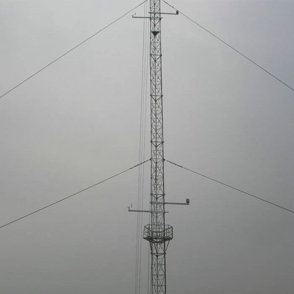 Quality Freestanding Partially Guyed Outdoor Antenna Tower for sale