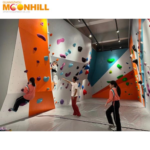 Buy cheap Mobile Kids Climbing Wall Artificial Children Automatic Belay Climbing Wall from wholesalers