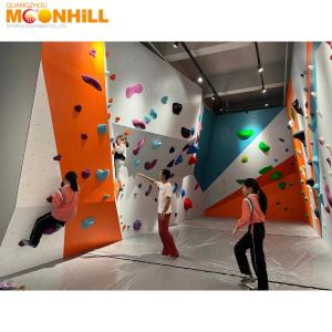 Buy cheap Mobile Kids Climbing Wall Artificial Children Automatic Belay Climbing Wall from wholesalers