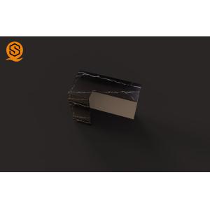 Artificial Stone Marble Led Bar Counter Easy Maintenance For Restaurant