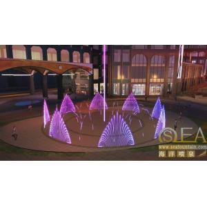 Buy cheap Custom Made Floor Fountains With Beautiful Video Stainless from wholesalers