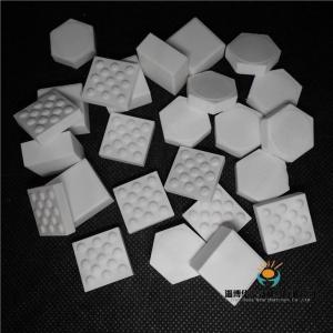 Buy cheap Abrasion Resistant Alumina Ceramic Mosaic Plate Ceramic Lining Sheet 10x10x3mm from wholesalers